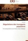 Régulations des transports populaires