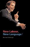 Fairclough, N: New Labour, New Language?