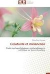 Créativité et mélancolie