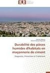 Durabilité des pièces humides d'habitats en maçonnerie de ciment