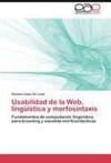 Usabilidad de la Web, lingüística y morfosintaxis