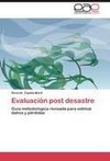 Evaluación post desastre