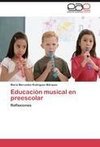 Educación musical en preescolar