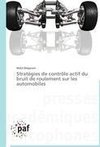 Stratégies de contrôle actif du bruit de roulement sur les automobiles
