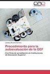 Procedimiento para la autoevaluación de la GEF