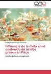 Influencia de la dieta en el contenido de ácidos grasos en Pacu