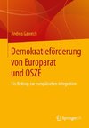 Demokratieförderung von Europarat und OSZE