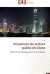 Privatision du secteur public en Chine