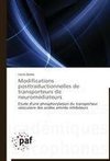 Modifications posttraductionnelles de transporteurs de neuromédiateurs