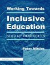 Working Towards Inclusive Education