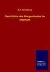 Geschichte des Morgenlandes im Altertum