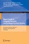 Recent Trends in Computer Networks and Distributed Systems Security