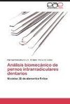 Análisis biomecánico de pernos intrarradiculares dentarios