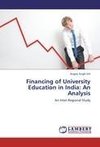 Financing of University Education in India: An Analysis