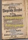 Bürgerfreiheit statt Ratsregiment