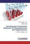 Simultaneous Estimation Methods for Pyrimethamine and Sulphadoxine