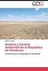 Análisis y Control Ambiental de la República de Honduras