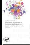 Institution financières et réduction de la pauvreté