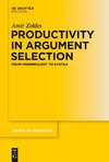 Productivity in Argument Selection