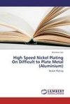 High Speed Nickel Plating On Difficult to Plate Metal (Aluminium)