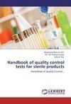 Handbook of quality control tests for sterile products