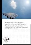 Nanofils de silicium pour applications photovoltaïques