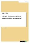 Executive Development Programs - Requirements and Success Factors