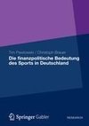 Die finanzpolitische Bedeutung des Sports in Deutschland