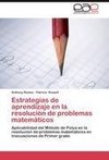 Estrategias de aprendizaje en la resolución de problemas matemáticos