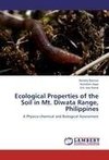 Ecological Properties of the Soil in Mt. Diwata Range, Philippines