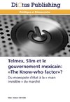 Telmex, Slim et le gouvernement mexicain: «The Know-who factor»?