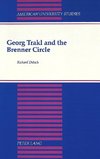 Georg Trakl and the Brenner Circle