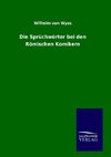 Die Sprüchwörter bei den Römischen Komikern