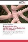 Tratamiento a la solidaridad en estudiantes de bachillerato