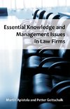 Essential Knowledge and Management Issues in Law Firms