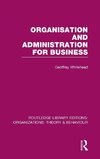 Whitehead, G: Organisation and Administration for Business (