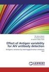 Effect of Antigen variability for AIV antibody detection