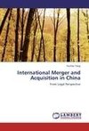 International Merger and Acquisition in China