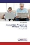 Intervention Program for Dyslexia Students