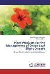 Plant Products for the Management of Onion Leaf Blight Disease