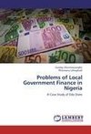 Problems of Local Government Finance in Nigeria