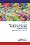 A Parameterization of Positive Real Residue Interpolants