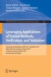 Leveraging Applications of Formal Methods, Verification, and Validation