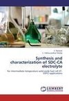 Synthesis and characterization of SDC-CA electrolyte