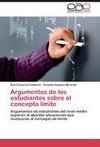 Argumentos de los estudiantes sobre el concepto límite