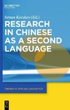 Research in Chinese as a Second Language