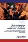 Pd nanostructured electrocatalysts for renewables conversion