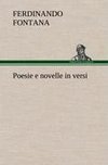 Poesie e novelle in versi