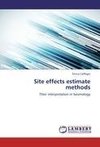 Site effects estimate methods