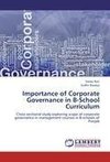 Importance of Corporate Governance in B-School Curriculum